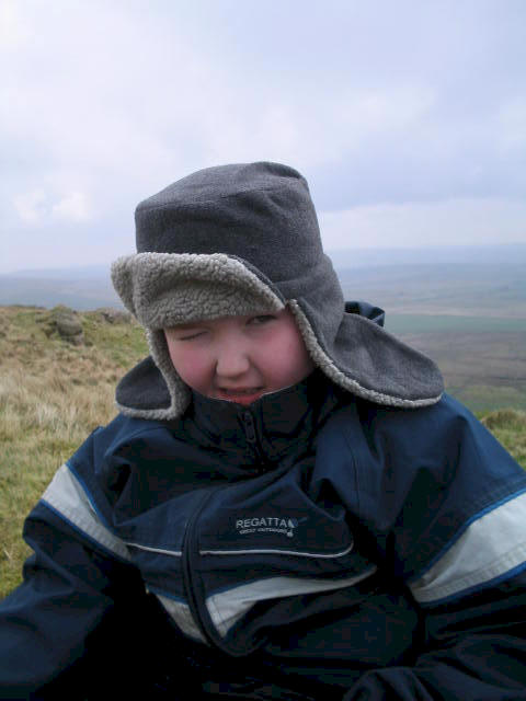 Liam on Slemish