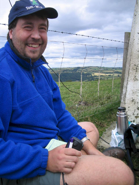 Tom MC1SWL/P on Stingwern Hill GW/MW-030