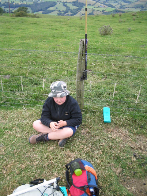 Liam on the summit