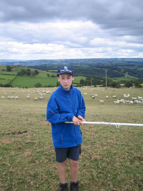 Jimmy on Stingwern Hill