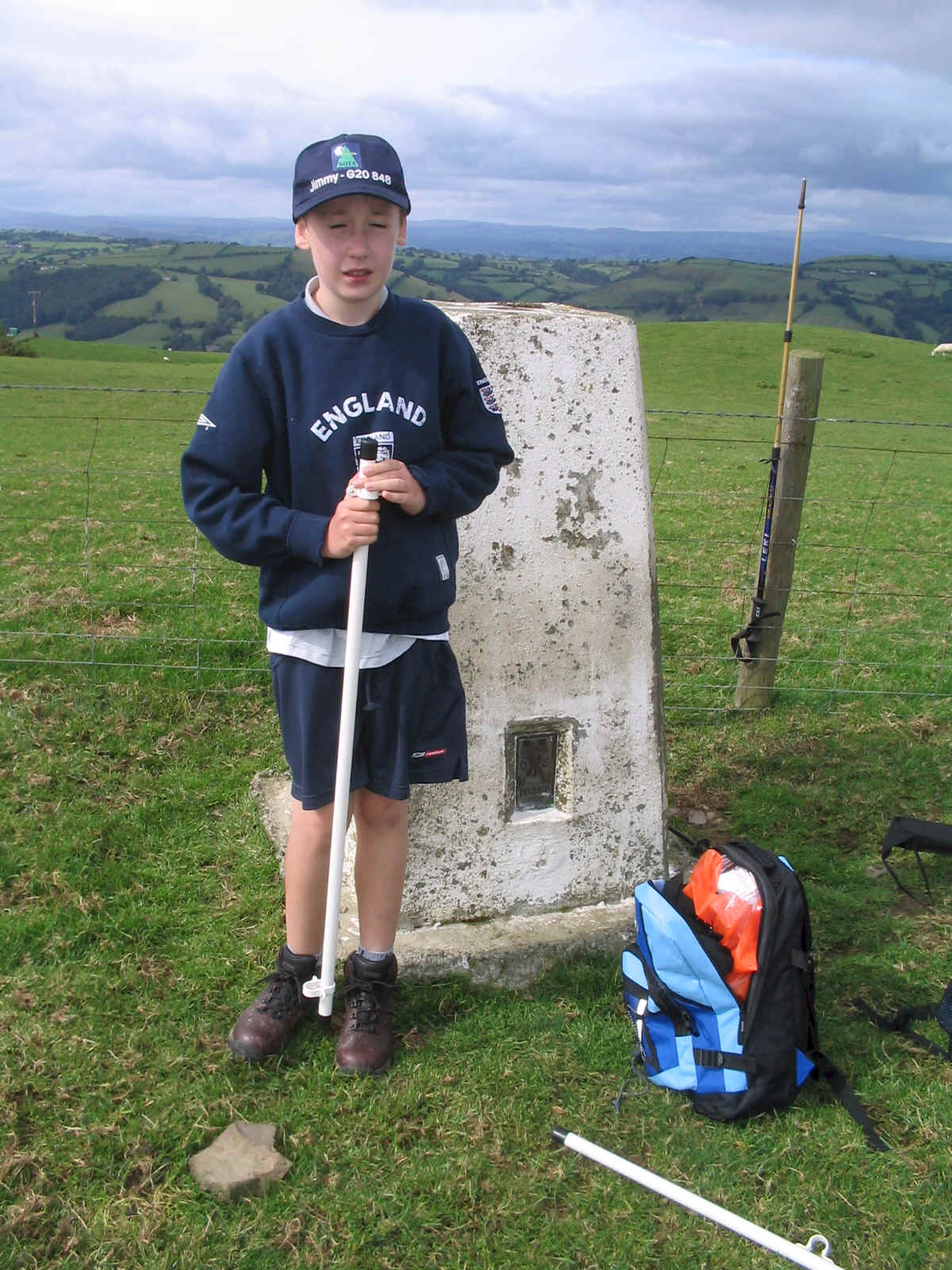 Jimmy on Stingwern Hill