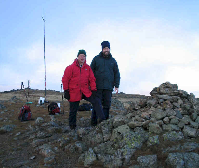 Ray M1REK + Tom M1EYP on Stony Cove Pike G/LD-018