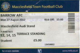 Home v Barrow, 2012