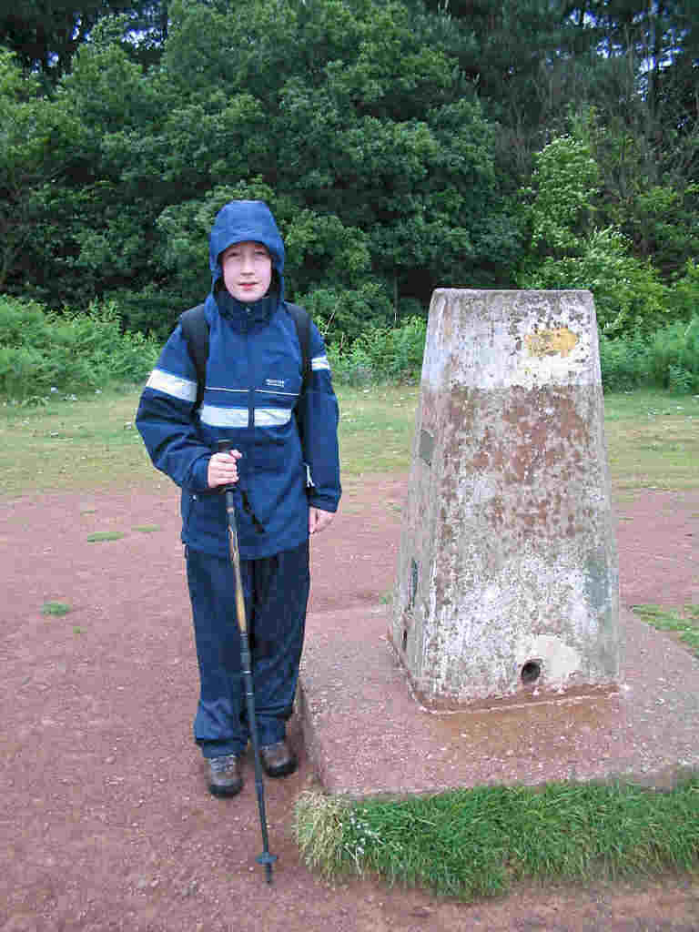 Jimmy at the summit of Walton Hill CE-002