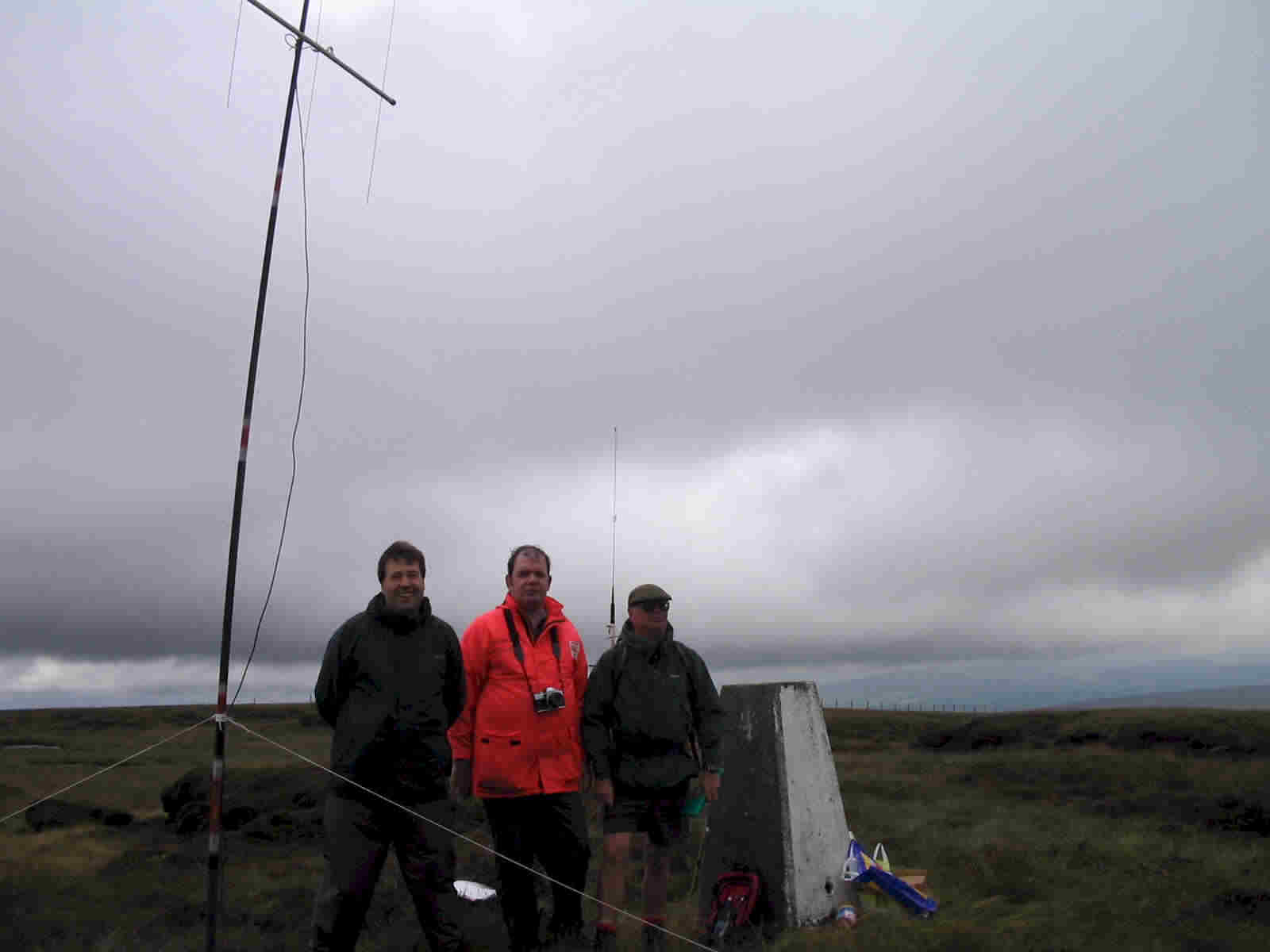 The first three SP-006 activators - Tom MX1SWL/P (M1EYP), Riley G7GOD & Myke G6DDQ