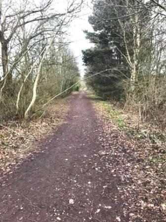 The old NSR line south of Leek